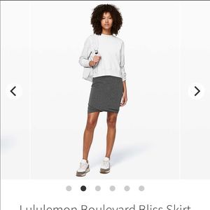 NWT Lululemon Boulevard Bliss Skirt